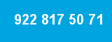 922 817 50 71